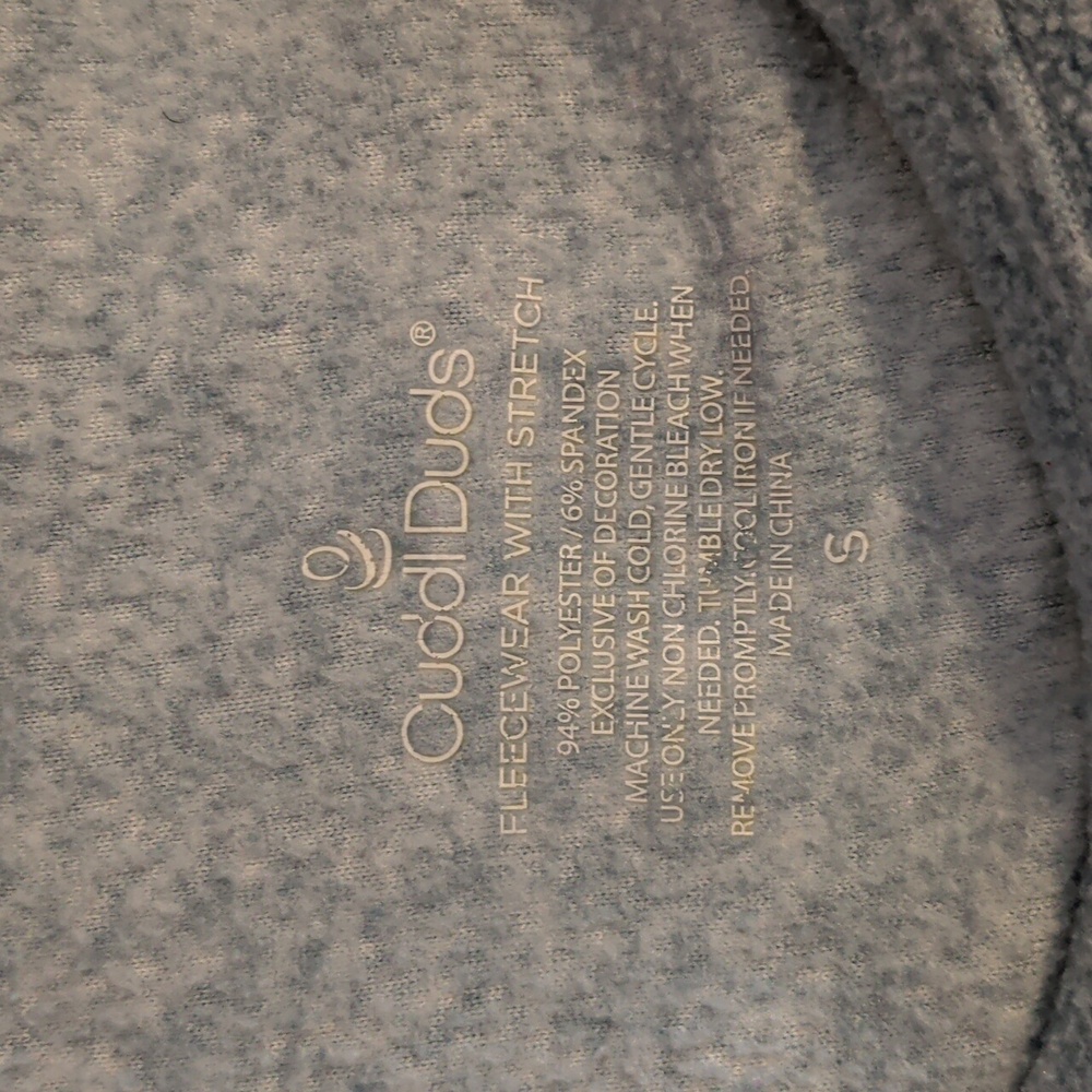 Cuddl Duds Fleecewear Crewneck Top Women’s S - Picture 3 of 5